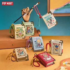POP MART MOLLY Scenery Along the Way Series-Mini Memory Album EBag Blind Box, Surprise Gift