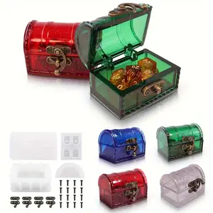 DIY Resin Molds Kit for Crafting Jewelry & Decorative Items, Creative DIY Craft Supplies for Beginners & Professionals