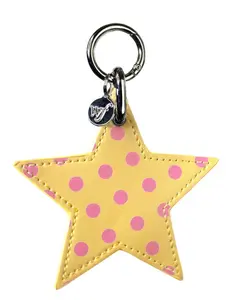 Wildflower Cases - Polka Dot Star Charm | Yellow and Pink, Limited Edition | Cute Trendy Accessories Smartphone