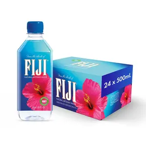 FIJI Natural Artesian Water, 16.9 fl oz (24 Bottles) - Pure Soft Taste, Eco-Friendly Premium Beverage for Daily Hydration, Bottle