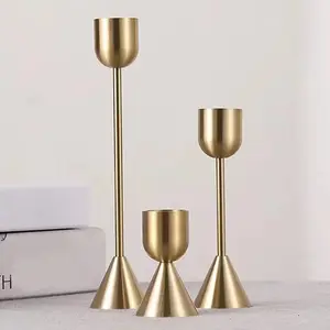 The Gold Candle Holder Set