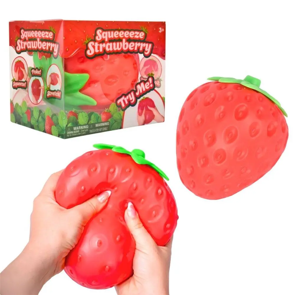 Jumbo Strawberry Squishy Toy