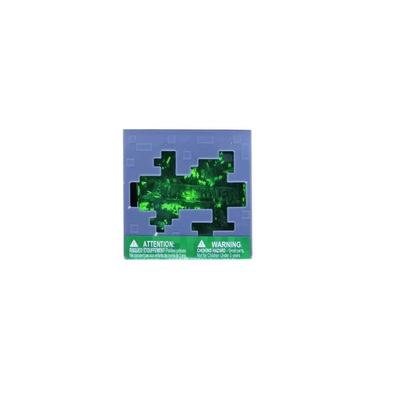 Minecraft Squishy Fidget Cube - Decompression Sensory Stress Reliever, Novelty Print Colored Cube Stress Relief Toy, Collectible for Kids Ages 3+, 1 Piece (Color May Vary), Decompression Sensory Fidget, Squishy Fidget Cubes