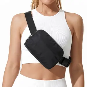 Water‑Resistant Nylon Fanny Pack For Men And Women, Versatile Crossbody Chest Bag,  Compact Phone Holder Purse With Multi‑Pockets, Durable Casual Daypack Ideal For Outdoor Activities Travel Daily Errands And Fitness Workouts