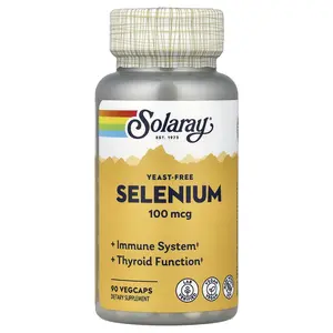 Solaray Selenium, 100 mcg, 90 VegCaps