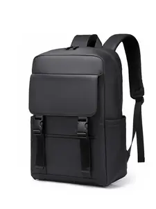 Men's Fashionable Large Capacity Waterproof Backpack, Lightweight Multifunctional Laptop Bag, Outdoor Commute Travel Gear