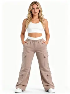 2026 New Model Relaxed Fit Utility Joggers Pants - Active, Loose-Fit Street Casual Pants with Adjustable Waist for Sports, Outdoor Activities, Running