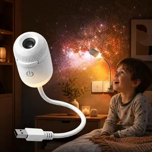 USB starry night light with night light, suitable for home settings, clear projection. USB Charging Lamp, USB‑C Rechargeable, LED, Outdoor Fun