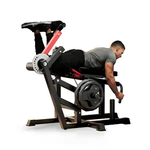 Home Gym Seated Leg Extension & Twist Machine, 630LB Adjustable Strength Trainer Compatible with 1"/2" Weight Plates, Cable System Workout Unit