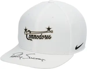 Dansby Swanson Vanderbilt Commodores Autographed Snapback Baseball Cap - Fanatics Authentic Certified