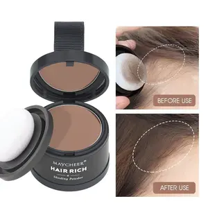 Hairline Shadow Powder, Hairline Concealer Powder, Hair Styling Powder, Professional Hairline Concealing Powder for Men & Women