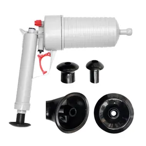 High Pressure Air Drain Blaster Pneumatic Pipe Plungers Powerful Manual Sink Plunger Drain Clog Remover Tool Blockage Closestool Tools