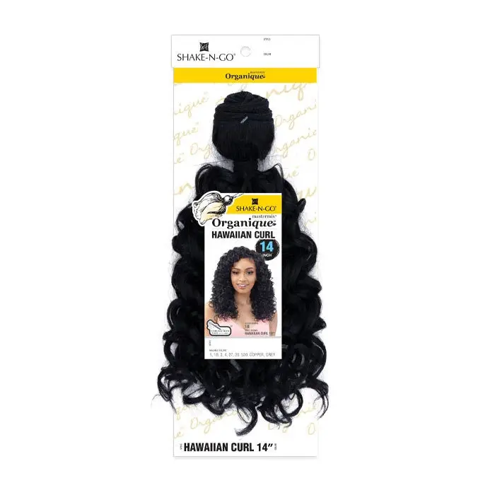 Shake N Go Organique Mastermix Weave - HAWAIIAN CURL 14"