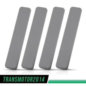 4pcs New Plastic Decking boards End Cap Dark Gray (4 pcs in One Package)  5.5” Upgraded Version