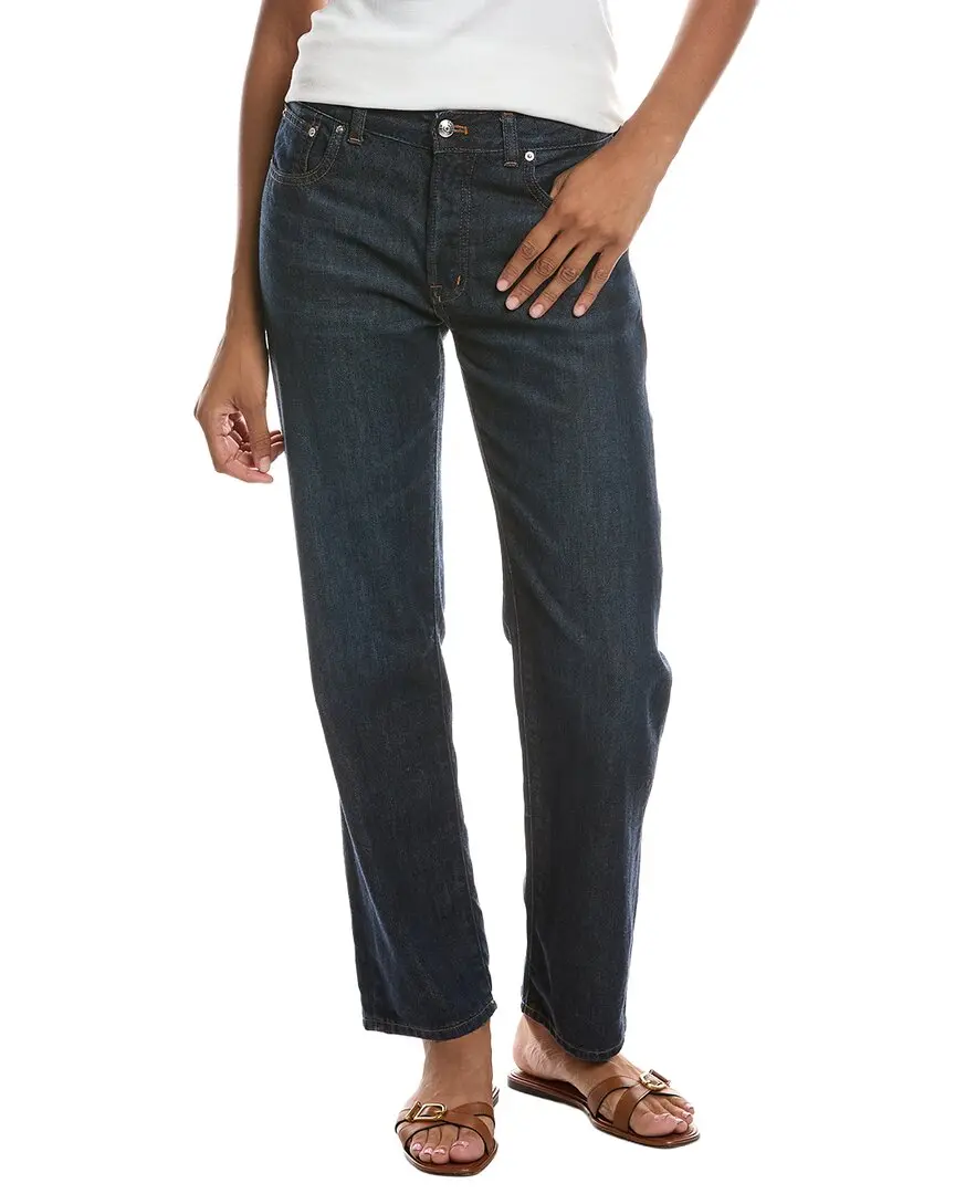 Madewell The Dean Foundry Wash Wool-Blend Easy Straight Jean