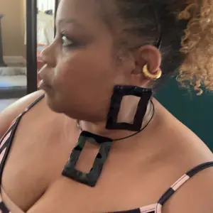 Women's Exaggerated Geometric Design Chunky Jewelry Set, Fashionable Necklace & Earrings for Party, Daily Clothing Decor, Trendy All-match & Exquisite Jewelry for Birthday Gift