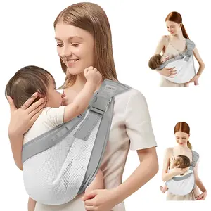 Baby Sling Carrier Newborn to Toddler,Baby Sling Carrier, Toddler Sling, Baby Carrier One Size Fits All 7-45 lbs