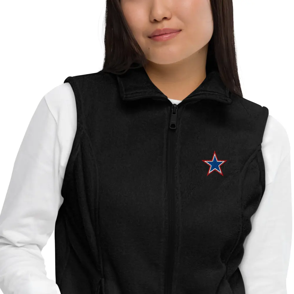 American Star Women’s Columbia fleece vest
