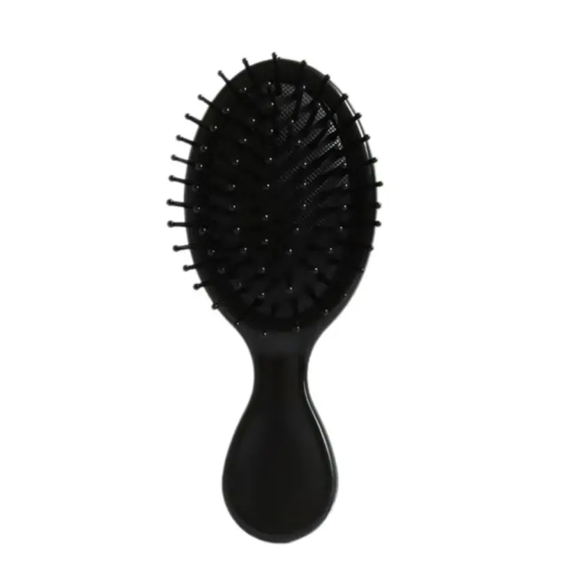Portable Japanese Bristle Massage Comb, Suitable for Long Straight Hair, Plastic Material, Mini Travel Brush, Gentle Scalp Care, Smooth Without Damage, Lightweight