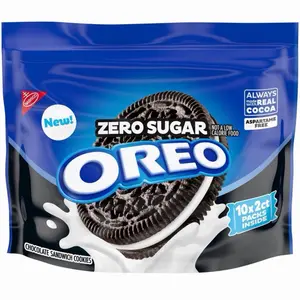 OREO Zero Sugar Chocolate Sandwiches - 10ct