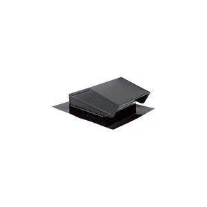 Broan  Steel Roof Cap for 6 in. Round Ducting with Backdraft Damper - Black