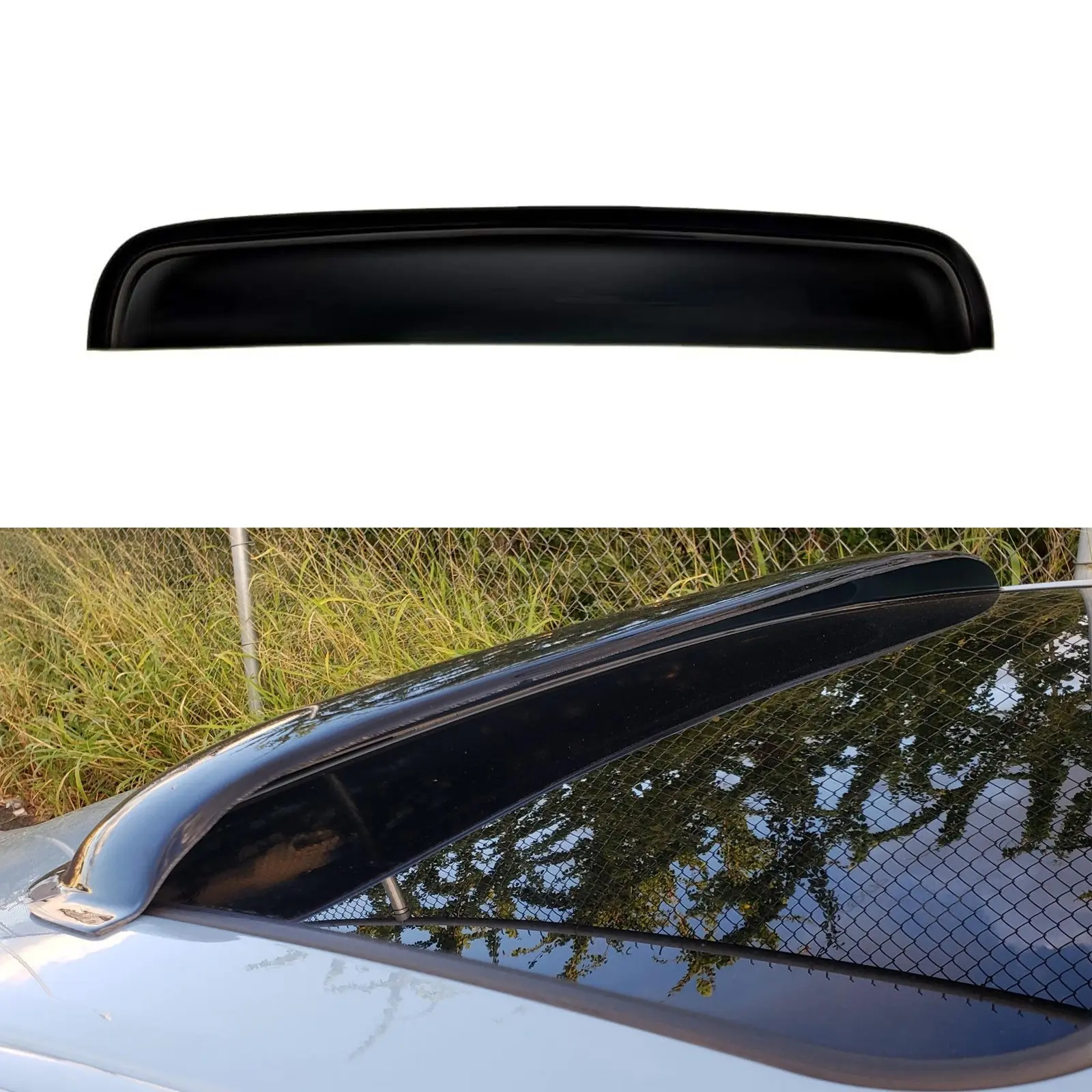 1Pcs Top Window Visor Moonroof Wind Deflectors Sun Roof Shade Rain Guard Vent For Toyota Tacoma