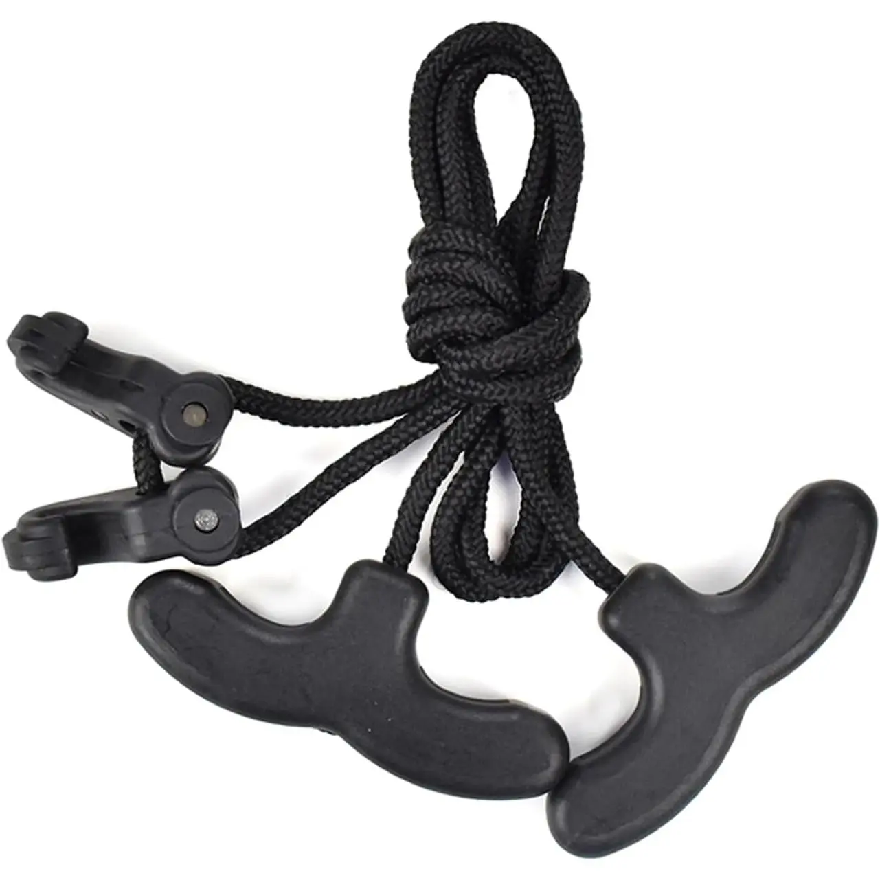 Elong Crossbow Cocking Device Double Handle Crossbows Rope Cocker Aid Cocking String Tool for Hunting-Works with All Crossbows