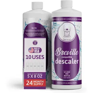 Breville Descaler (10 Uses) Specially Formulated for Your Breville Espresso Machine  Breville Descaling Solution for Breville 2 Year  Carbon Friendly Locally Produced