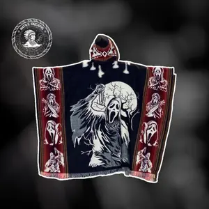 GhostFace - Alpaca Wool Poncho