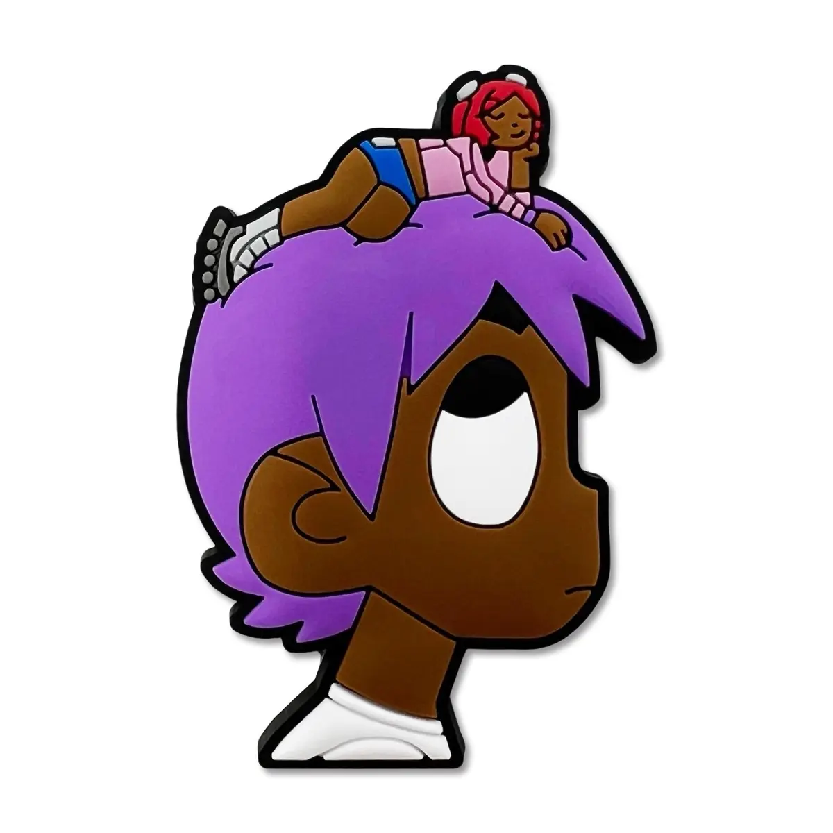 Purple Hair Magnet