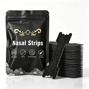 30/60/90 Pcs Anti-Snoring Nasal Strips, Breathable Comfort, Sleep Quality Improvement, Nose Congestion Relief, Home & Travel Breathing Aid, Night