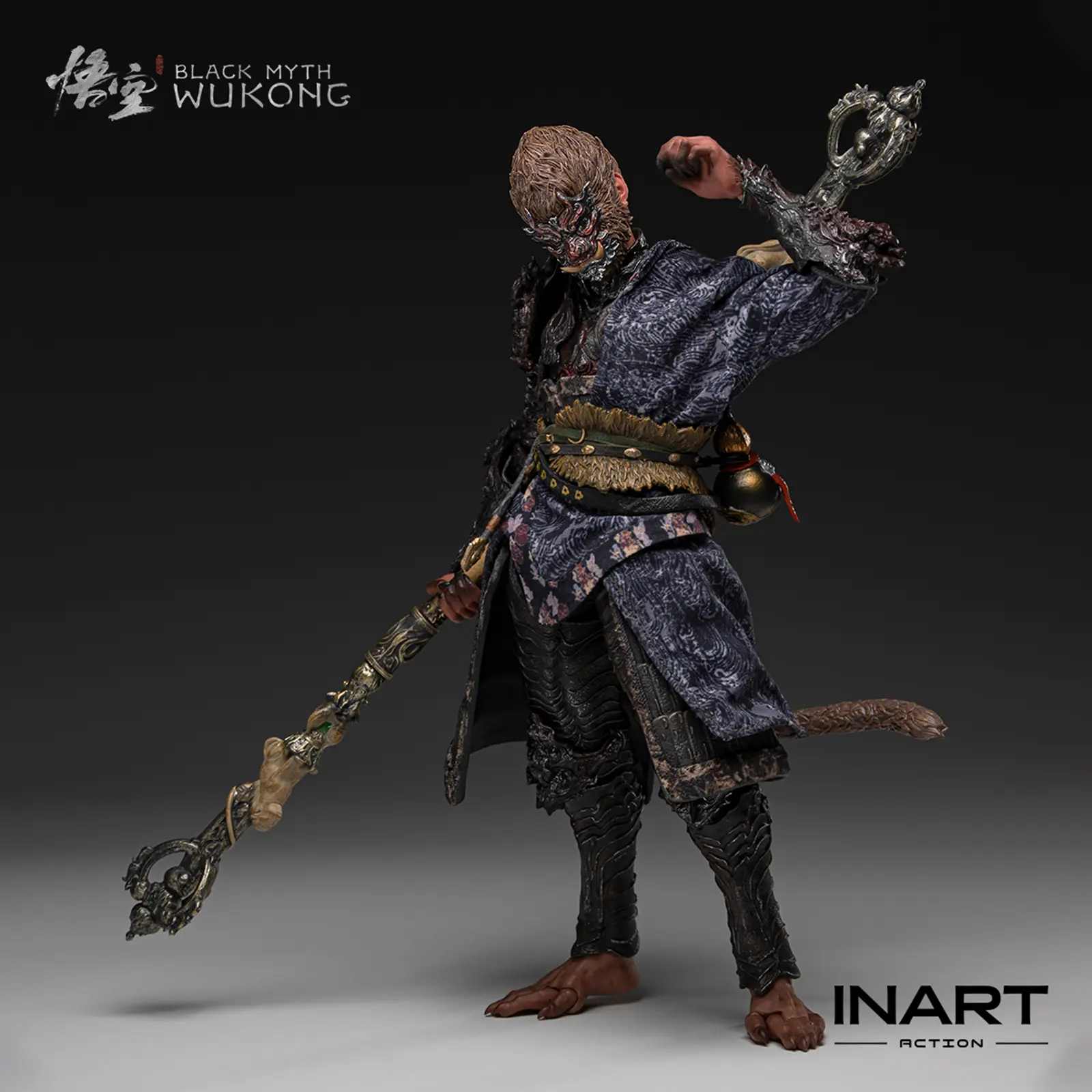 INART Black Myth:Wukong The Destined One 1/12 Scale Figure Black Myth Wukong Action Figure Premium Collectible Authentic Collectibles