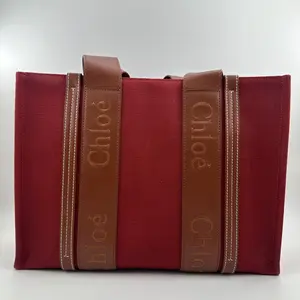 Pre-owned Chloé Chloe canvas tote handbag