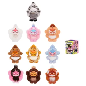【TOPTOY】Mochi Little Monster Series Vinyl Plush Blind Box, Cute Figures, Desktop Ornament, Collectible Toys, Birthday & Holiday Gift,summervibes