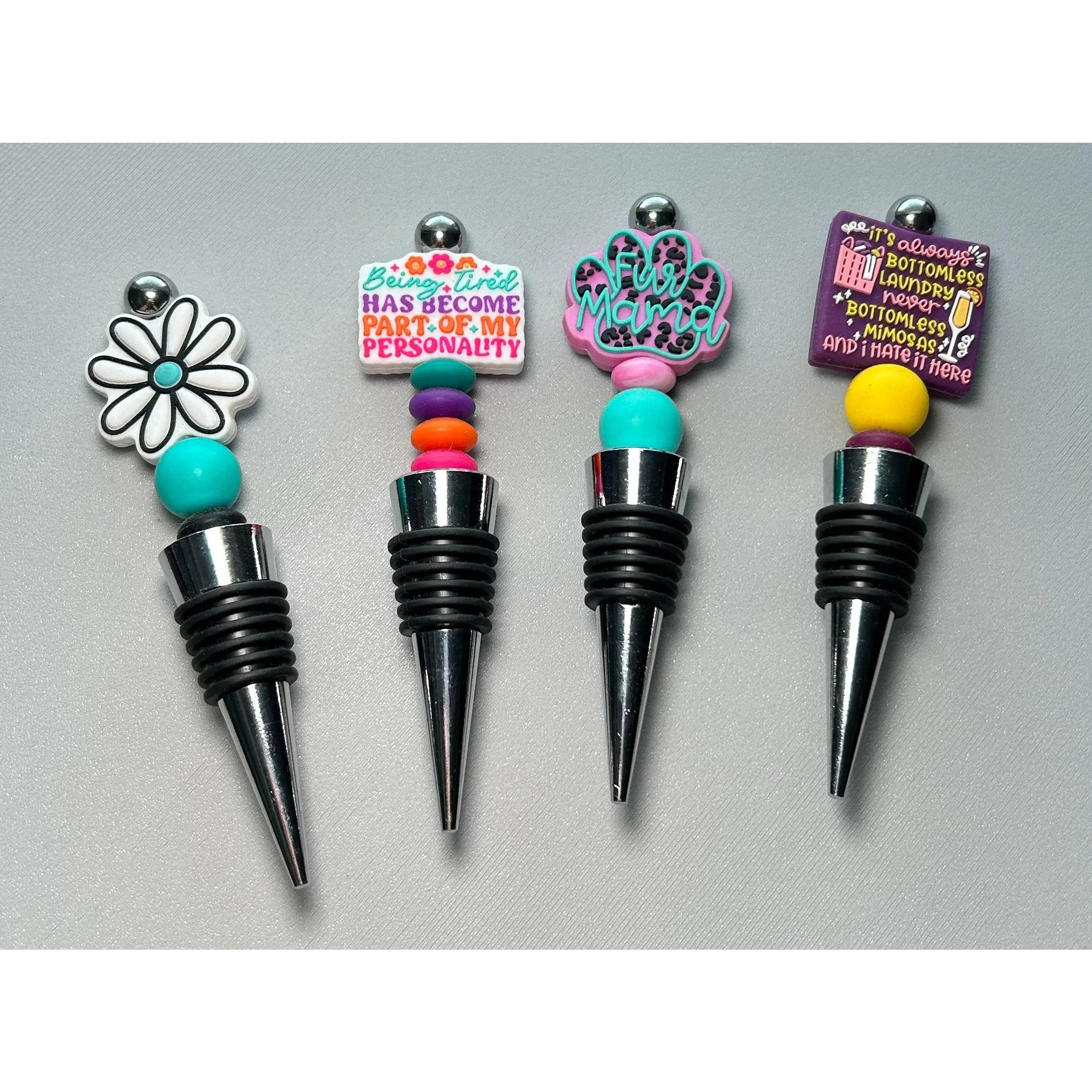 Beaded Wine Stopper