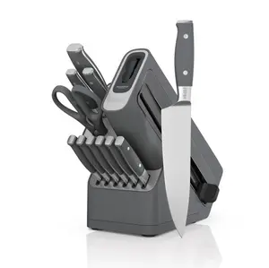 Ninja Foodi NeverDull Premium 12-Piece Kitchen Knife Set with Sharpening Block