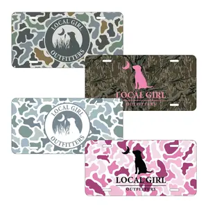 Local Girl Outfitters | Local Girl Camo Front License Plates