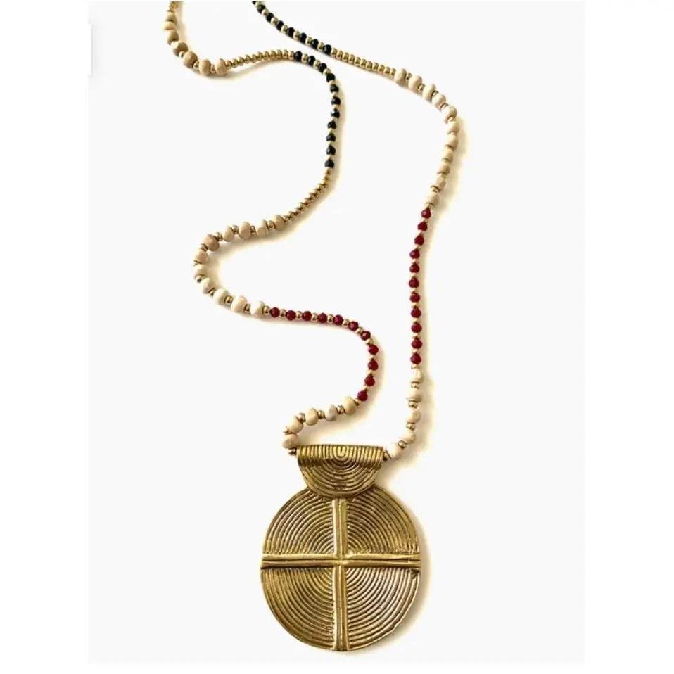 Boho Gal Jewelry - Kateri Brass Necklace