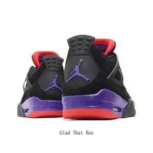 Black Suede & Mesh Mid-Top Sneakers, Retro Basketball Trainers with Bold Purple & Red Accents, Breathable Streetwear Footwear for Edgy Fits