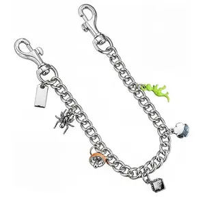 Chain Charm for Handbag, Purse Wallet &Pants Chain Jean Chains, Vintage Bag Strap Chains Extender