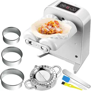 Dumpling Maker Dumpling Maker Machine Mould 2 Modes,Easy Quick Dumpling Pierogi Maker Machine with Empanada Maker Press,Dough,Spoon