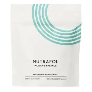 Nutrafol Women's Balance Hair Growth Supplements, Ages 45 and Up -1 Month Supply Refill Pouch