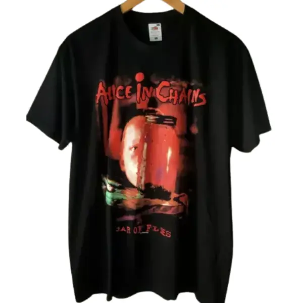 Alice In Chains Jar Of Flies Shirt, Vintage Graphic Unisex Cotton Tshirt