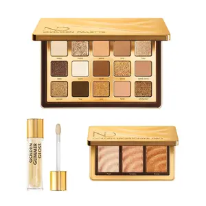 Golden Collection Eyeshadow Makeup Radiant Cosmetic