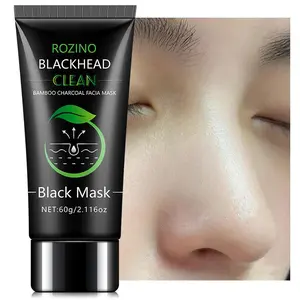 Blackhead Cleaning Bamboo Charcoal Mask, Deep Cleansing Facial Mask, Moisturizing Facial Skin Care Product for Women & Men