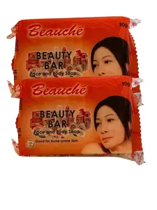 Beauche Papaya Beauty Bar – Skin Brightening Soap, 90g