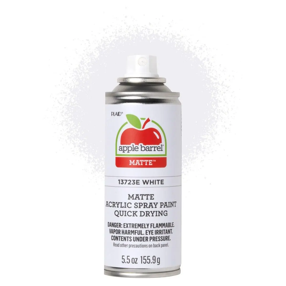 Apple Barrel Matte Acrylic Spray Paint – White - 13723E