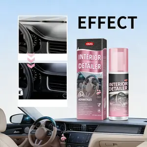 1Pack Quick Interior Detail Cleaner - Multi-Purpose Interior Polish for Vehicles, Polished Coated Anti-Aging Spray Bottle - 100ml Non-Greasy Car Interior Cleaning Automotive Detailing Products Detailing Set