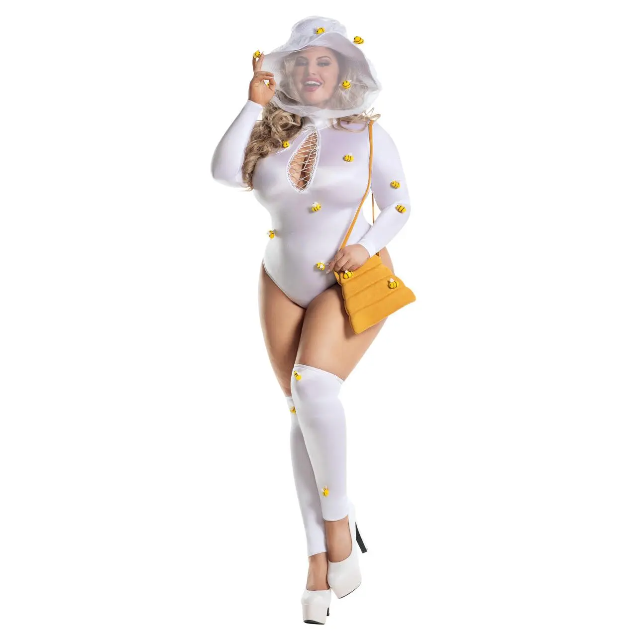 Plus Size honey bee Keeper Costume
