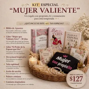 Prayer kit Mujer que valiente eres